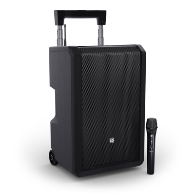 LD Systems ANNY 10 HHD B5 mobiele accu speaker met draadloze microfoon LD Systems ANNY 10 HHD B5 mobiele accu speaker met draadloze microfoon