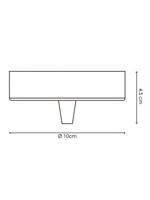 Light depot - plafondkap metaal - zwart - Outlet - thumbnail