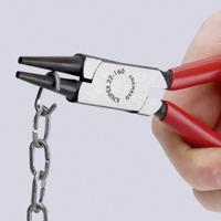Knipex Rondbuigtang zwart geatramenteerd met kunststof bekleed 125 mm - 2201125 - thumbnail