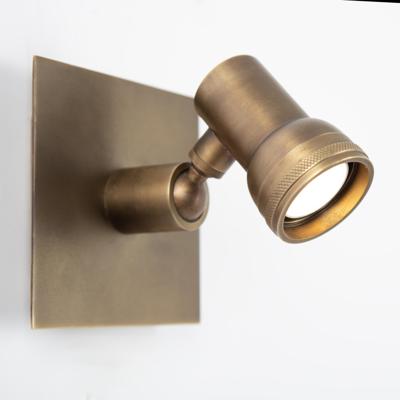 Messing Wandspot Indigo Mini Swirl Antiek Messing Messing Wandspot Indigo Mini Swirl Antiek Messing