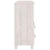 Dressoir 85x35x80 cm massief grenenhout wit - thumbnail