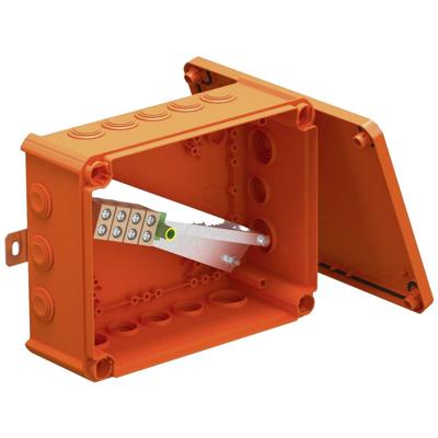 OBO Bettermann 7205744 Aftakdoos Met schroefklemmen, Halogeenvrij (l x b) 240 mm x 190 mm 1 stuk(s) OBO Bettermann 7205744 Aftakdoos Met schroefklemmen, Halogeenvrij (l x b) 240 mm x 190 mm 1 stuk(s)