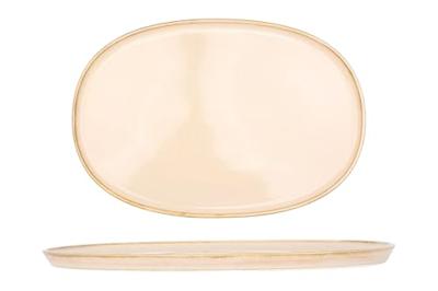 Bonna Serveerschaal - Sand Hygge - Porselein - 34 cm - set van 2