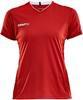 Craft 1905622 Progress Practise Tee W - Brigh Red/White - L - thumbnail