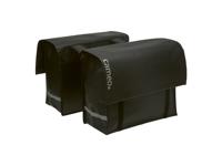 dubbele fietstas bisonyl Dull zw - thumbnail