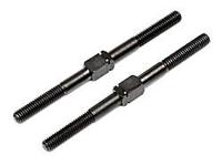 Turnbuckle m3x45mm (black/2pcs) - thumbnail