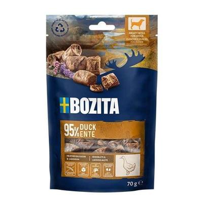 BOZITA Meaty bites Duck - traktatie voor hond - 70g