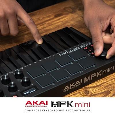 Akai Professional MPK Mini MK3 Black USB/MIDI keyboard - thumbnail