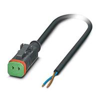 Phoenix Contact 1410733 Sensor/actuator connector, geassembleerd Aantal polen (sensoren): 2 Bus, recht 3.00 m 1 stuk(s) - thumbnail