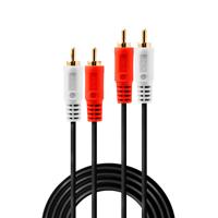 Lindy 35662 3m 2 x RCA 2 x RCA Zwart, Rood, Wit audio kabel - thumbnail