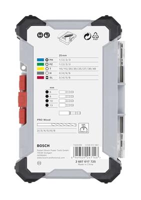 Bosch Accessories 2607017725 2607017725 Gereedschapsset