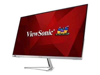 ViewSonic VX3276-2K-MHD-2 32-inch IPS QHD-monitor met 103% sRGB, 2x HDMI, DisplayPort, Mini DisplayPort, oogzorg voor werk en entertainment thuis
