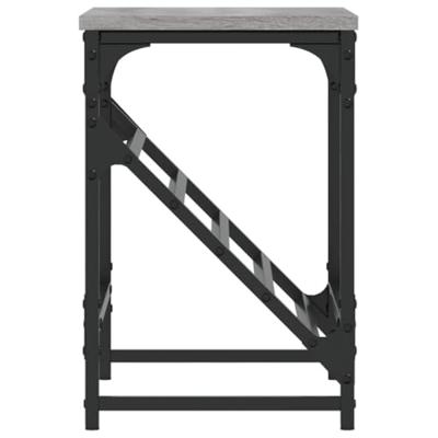 VidaXL Schoenenrek 60x30x45 cm bewerkt hout grijs sonoma VidaXL Schoenenrek 60x30x45 cm bewerkt hout grijs sonoma