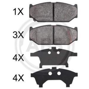 Remblokken set 37893