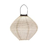 Solar Lampion Papier Wit 29x25cm - thumbnail