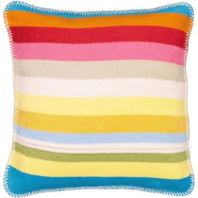 Cawö Cawo Lifestyle Kissen Blockstreifen Kussenhoes 50/50 multicolor