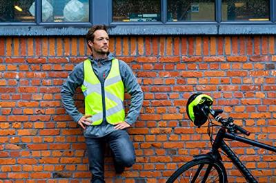 Wowow Reflectievest crossroad jacket maat m geel - thumbnail