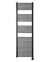 Elektrische Design Radiator Sanicare Plug En Play 172 x 60 cm Mat Zwart Thermostaat Zwart 1127 Watt Sanicare - thumbnail