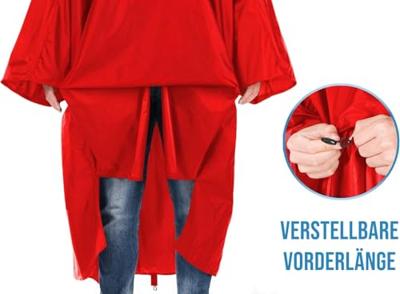 HOCK regencape/-jas/ "super praktiko zipp" poncho super praktiko zipp mar.&apos;14 xl