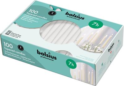 Bolsius professional gotische kaars wit (100 stuks)
