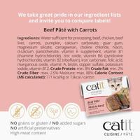 Catit Cousine Kattenpastei, wortelschors, 95 g - thumbnail