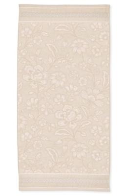 Pip Studio Pip Studio Jasmin Jacquard douchelaken Zand 70x140 cm