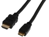 High Speed HDMI kabel met Ethernet HDMI-Connector - HDMI Mini-Connector Male 5.00 m Zwart - thumbnail