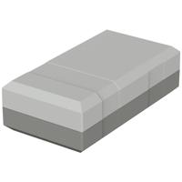 Bopla ELEGANT EG 1030 32103000 Elektronicabehuizing 100 x 54 x 30 Polystereen (EPS) Grijs-wit (RAL 7035) 1 stuk(s) - thumbnail