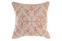 Kussen DKD Home Decor 50 x 15 x 50 cm Beige Roze Aluminium Traditioneel 50 x 1 x 50 cm - thumbnail