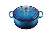 Le Creuset Braadpan Signature Azure ø 26 cm / 5,3 liter - thumbnail