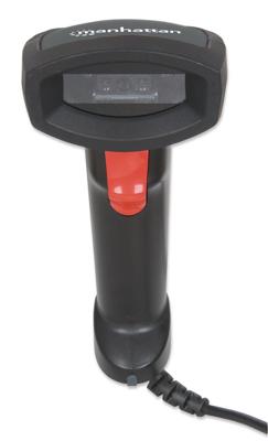 Manhattan 178433 USB-Kit Barcodescanner Kabel 1D CCD Zwart Handmatig USB