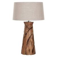 MUST Living Tafellamp 'Jungle' Teakhout, 72cm - thumbnail