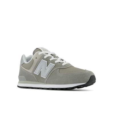 Kindersneakers met veters GC574EVG NEW BALANCE® grijs