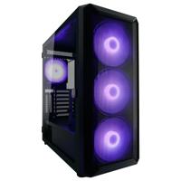 LC-Power Gaming 804B Midi Tower Zwart - thumbnail