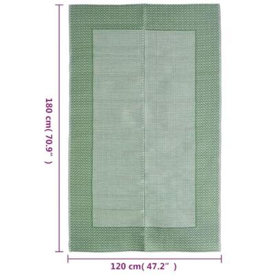 Buitenkleed ARAKIL 120x180 cm PP groen