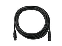 SOMMER CABLE DMX cable XLR 3pin 20m bk Hicon - thumbnail