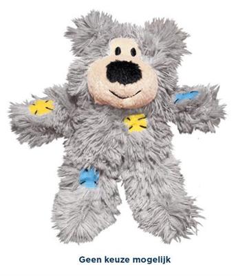 KONG CAT SOFTIES PATCHWORK BEAR ASSORTI 7,5X5X12,5 CM