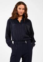 Aaiko Liv Vis 516 Blouse 193924 Night Blue - thumbnail