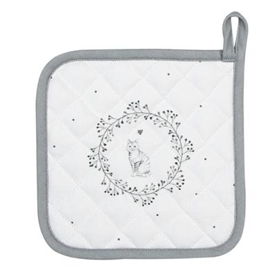 Clayre & Eef pannenlap kat 20x20cm