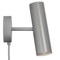 Wandlamp wit &apos;MIB 6&apos; gu10 leeslamp met stekker touch schakelaar verstelbaar DFTP - thumbnail