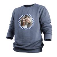 Trui voor heren bedrukken - Indigo - S - thumbnail