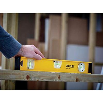 Stanley handgereedschap Waterpas I-Beam 1200mm 3L met 180° Libel - 1-42-923