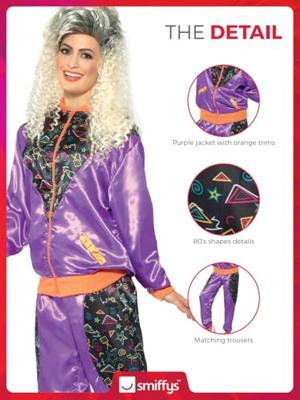 Retro fout disco kostuum vrouw