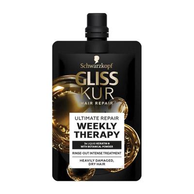 Schwarzkopf Gliss Kur Ultimate Repair Weekly Therapy Haarmasker - 50 ml Schwarzkopf Gliss Kur Ultimate Repair Weekly Therapy Haarmasker - 50 ml