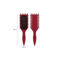 Doop Me & Brush Luxe Hairbrush Red 1St - thumbnail