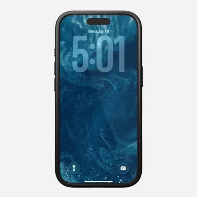 Nomad Modern lederen hoesje iPhone 17 - Black