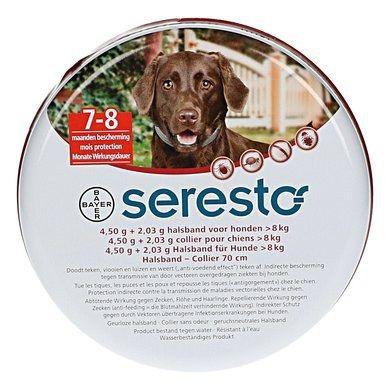 Seresto halsband voor grote honden 1 verpakking Seresto halsband voor grote honden 1 verpakking
