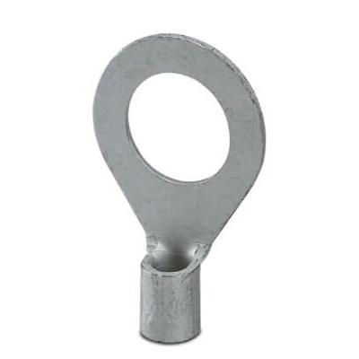 Phoenix Contact 3240093 Ringkabelschoen Dwarsdoorsnede (max.): 10 mm² Schachtdiameter: 13 mm Ongeïsoleerd Metaal 100 stuk(s)