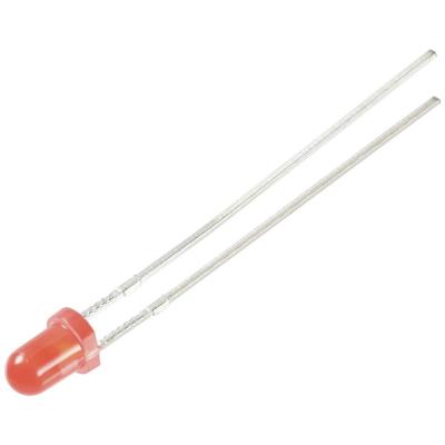 TRU COMPONENTS Bedrade LED Rood Rond 3 mm 330 mcd 30 ° 12 mA 5 V TRU COMPONENTS Bedrade LED Rood Rond 3 mm 330 mcd 30 ° 12 mA 5 V