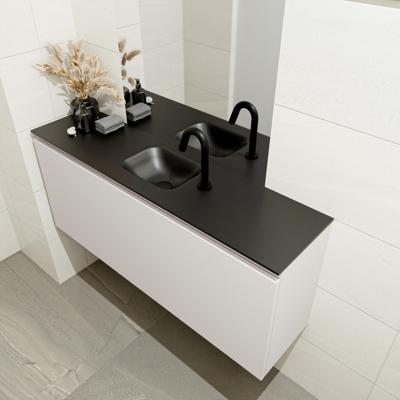 MONDIAZ OLAN 120cm toiletmeubel linen. LEX wastafel urban midden 1 kraangat MONDIAZ OLAN 120cm toiletmeubel linen. LEX wastafel urban midden 1 kraangat